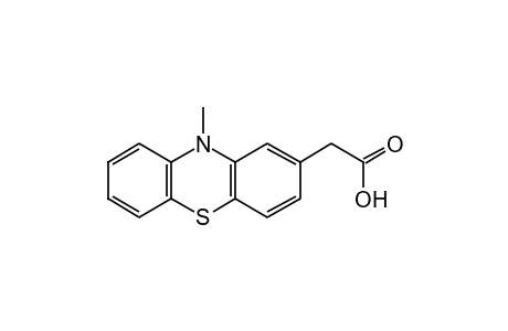 10-methyl-2-phenothiazineacetic acid