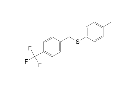 p-tolyl p-(trifluoromethyl)benzyl sulfide