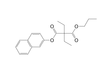 Diethylmalonic acid, 2-naphthyl propyl ester