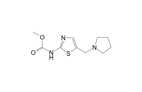(5-Pyrrolidin-1-ylmethylthiazol-2-yl)carbamic acid, methyl ester