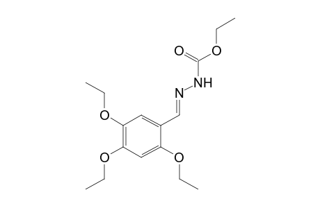 3-(2,4,5-triethoxybenzylidene)carbazic acid, ethyl ester