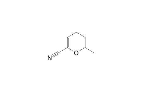 2H-Pyran-6-carbonitrile, 3,4-dihydro-2-methyl-