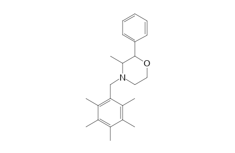 3-methyl-4-(2,3,4,5,6-pentamethylbenzyl)-2-phenylmorpholine