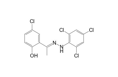 5'-chloro-2'-hydroxyacetophenone, (2,4,6-trichlorophenyl)hydrazone