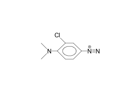 3-chloro-4-dimethylaminobenzenediazonium