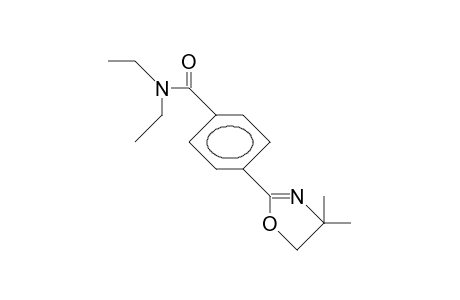 Para-(4,5-dihydro-4,4-dimethyl-2-oxazolyl)-N,N-diethylbenzamide