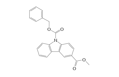 Methyl N-(carbobenzyloxy)carbazole-3-carboxylate