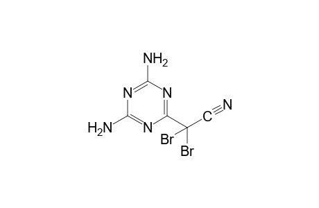 4,6-DIAMINO-alpha,alpha-DIBROMO-s-TRIAZINE-2-ACETONITRILE