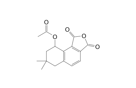 (+/-)-7,7-DIMETHYL-1,3-DIOXO-1,3,6,7,8,9-HEXAHYDROBENZO-[E]-ISOBENZOFURAN-9-YL-ACETATE