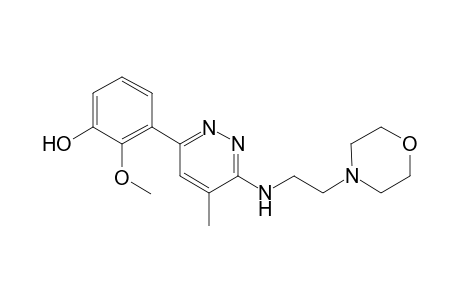 Minaprine-M (HO-methoxy-) MS2