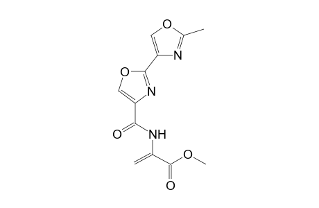 2-[(2'-mMthyl-2,4'-bi(1,3-oxazolyl)-4-ylcarbonylaminoacrylic acid methyl ester