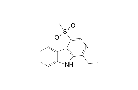 1-Ethyl-4-(methylsulfone)-.beta.-carboline