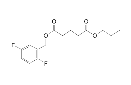 Glutaric acid, 2,5-difluorobenzyl isobutyl ester