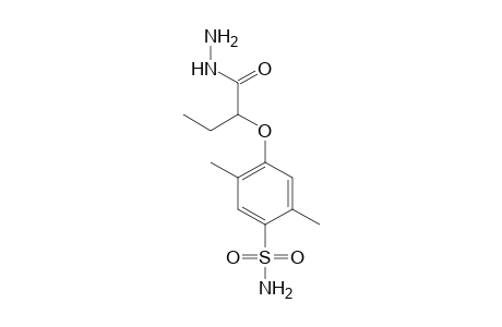 2-[(4-sulfamoyl-2,5-xylyl)oxy]butyric acid, hydrazide