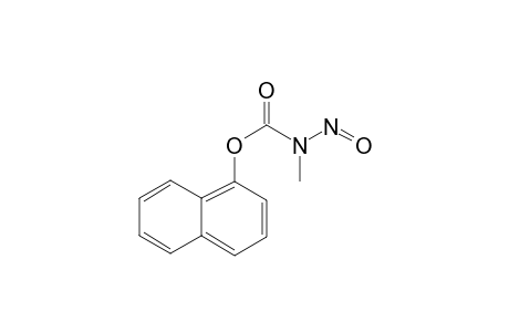 Carbamic acid, methylnitroso-, 1-naphthalenyl ester