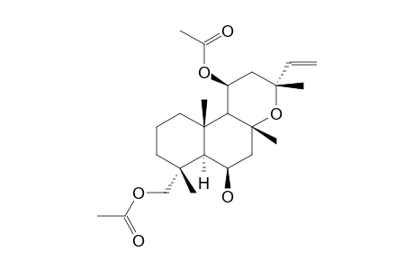 11-BETA,18-O,O-DIACETYL-6-BETA-HYDROXYMANOYL_OXIDE