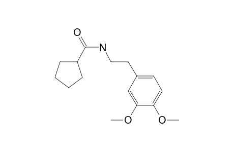 Cyclopentanecarboxamide, N-(3,4-dimethoxyphenethyl)-