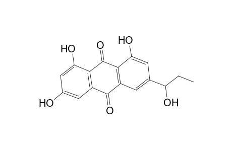 RHODOPTILOMETRIN;3-(1'-HYDROXYPROPYL)-1,6,8-TRIHYDROXY-9,10-ANTHRAQUINONE