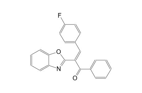 (2E)-2-(1,3-benzoxazol-2-yl)-3-(4-fluorophenyl)-1-phenyl-2-propen-1-one