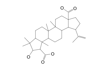 A(1)-Norlup-20(29)-en-28-oic acid, 2-carboxy-3-hydroxy-, (2.alpha.,3.beta.)-