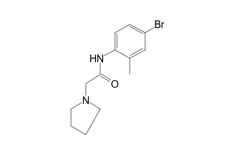 4'-bromo-1-pyrrolidineaceto-o-toluidide