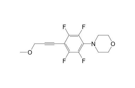 1-(4-MORPHOLINO-2,3,5,6-TETRAFLUOROPHENYL)-3-METHOXY-1-PROPYNE