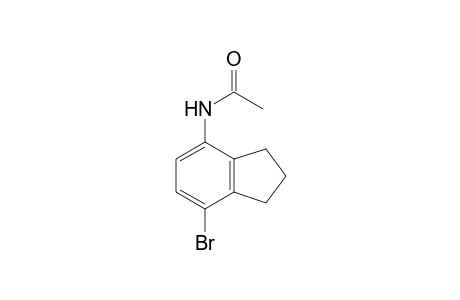 N-(7-bromo-4-indanyl)acetamide