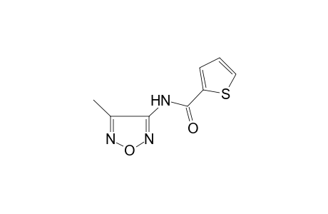2-thiophenecarboxamide, N-(4-methyl-1,2,5-oxadiazol-3-yl)-