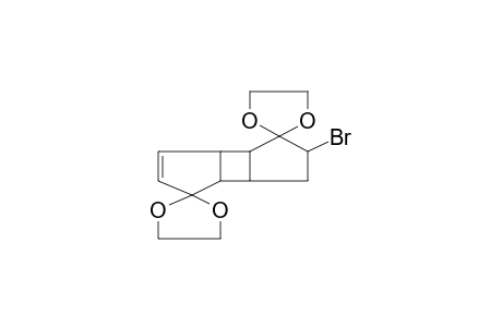 Tricyclo[5.3.0.0(2,6)]dec-3-ene-8-bromo-5,10-dioxobis(ethylene ketal)-