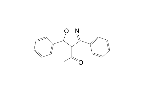 1-(3,5-Diphenyl-4,5-dihydro-4-isoxazolyl)ethanone
