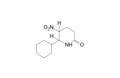 6-cyclohexyl-5-nitro-2-piperidinone