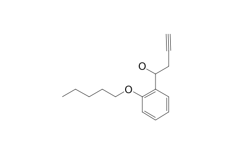 1-(2-PENTYLOXYPHENYL)-BUT-3-YN-1-OL