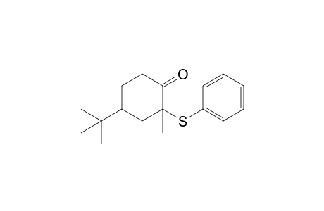 (2RS,4RS)-4-tert-Butyl-2-methyl-2-phenylthiocyclohexanone
