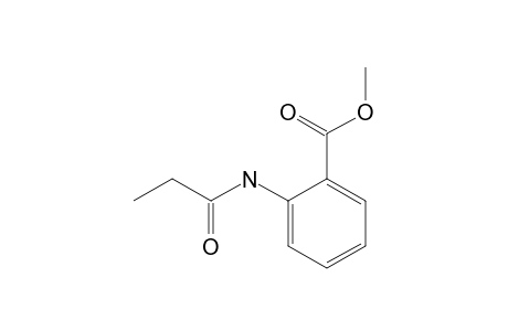 N-propionylanthranilic acid, methyl ester