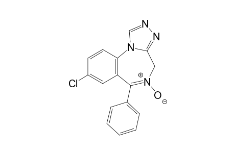 8-chloro-6-phenyl-4H-s-triazolo[4,3-a][1,4]benzodiazepine, 5-oxide