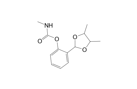 Phenol, 2-(4,5-dimethyl-1,3-dioxolan-2-yl)-, methylcarbamate