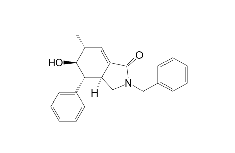 1H-Isoindol-1-one, 2,3,3a,4,5,6-hexahydro-5-hydroxy-6-methyl-4-phenyl-2-(phenylmethyl)-, (3a.alpha.,4.alpha.,5.beta.,6.alpha.)-