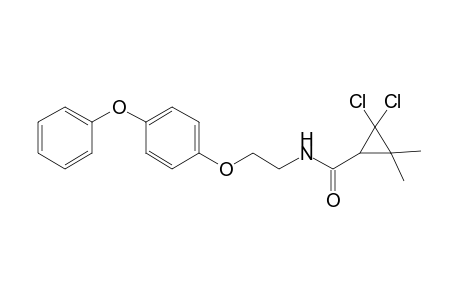 Cyclopropanecarboxamide, 2,2-dichloro-3,3-dimethyl-N-[2-(4-phenoxyphenoxy)ethyl]-