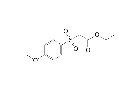 [(p-methoxyphenyl)sulfonyl]acetic acid, ethyl ester