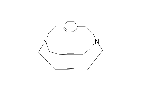 17(1,4)-BENZENA-1,8-DIAZABICYCLO-[6.6.5]-NONADECAPHANE-4,11-DIYNE