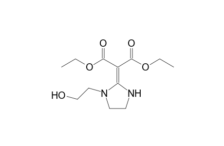 2-[1-(2-hydroxyethyl)-2-imidazolidinylidene]propanedioic acid diethyl ester