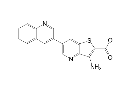 Methyl 3-amino-6-(quinolin3-yl)thieno[3,2-b]pyridine-2-carboxylate