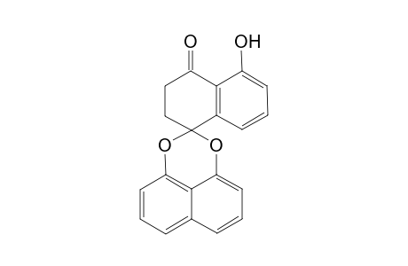 PALMARUMYCIN-CP2;2,3-DIHYDRO-5-HYDROXYSPIRO-[NAPHTHALENE-1(4H),2'-NAPHTHO-[1,8-DE]-[1,3]-DIOXIN]-4-ONE