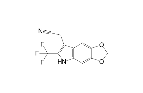 5,6-(Methylenedioxy)-2-trifluoromethylindole-3-acetonitrile