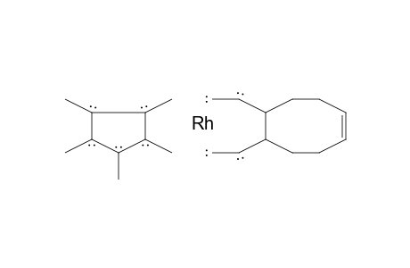 Rhodium, pentamethylcyclopentadienyl-(5,6-divinylcycloocten)