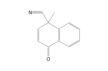 1,4-dihydro-1-methyl-4-oxo-1-naphthonitrile