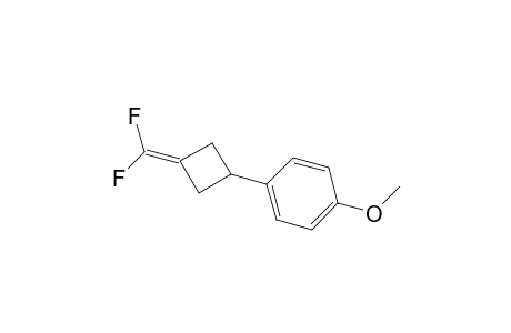 3-(4-Methoxy-phenyl)-1-(difluoro-methylene)-cyclobutane