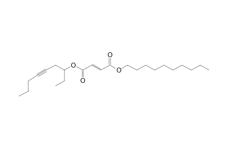 Fumaric acid, decyl non-5-yn-3-yl ester