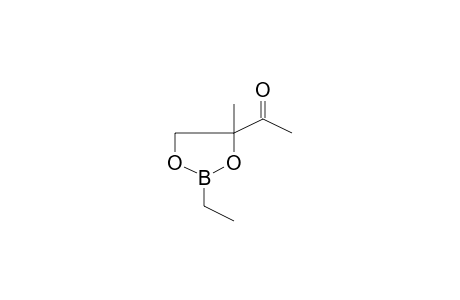 1-(2-Ethyl-4-methyl-1,3,2-dioxaborolan-4-yl)ethanone