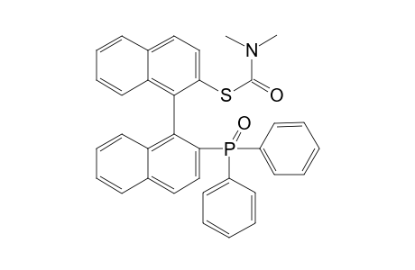 (+)-2-diphenylphosphinyl-1,1'-binaphthyl-2'-thiol N,N-dimethylcarbamate